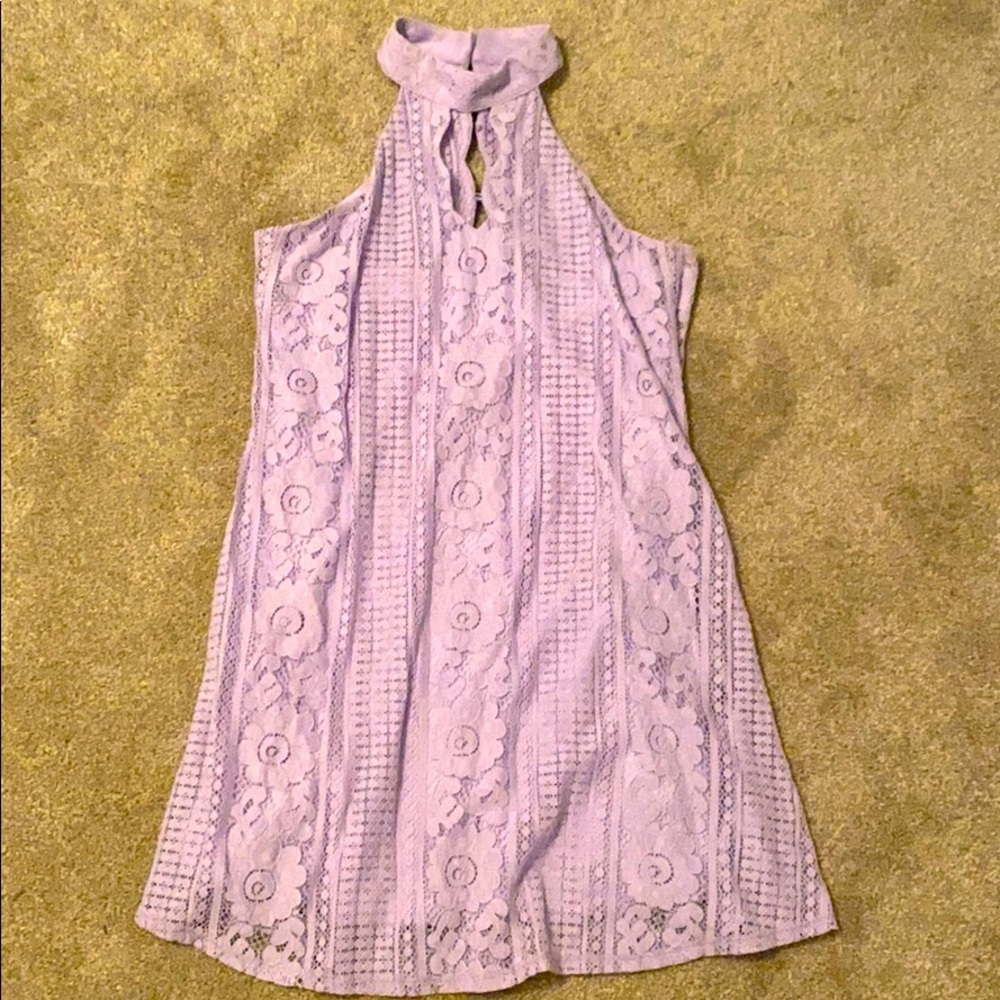 Purple dress